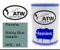Preview: Porsche, Biscay Blue Metallic, M5E / 4A: 500ml Lackdose, von ATW Autoteile West.
